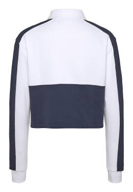 Tommy Jeans Къса блуза с лого - Pepit.bg