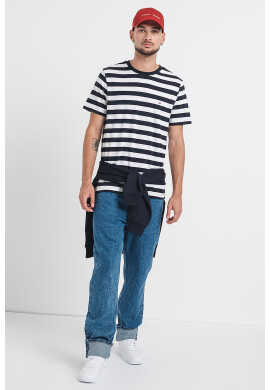 Tommy Jeans Прави дънки Ryan - Кралско Синьо - Pepit.bg