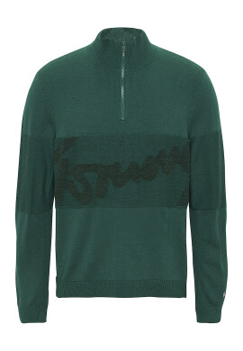 Tommy Jeans Пуловер с къс цип - Pepit.bg
