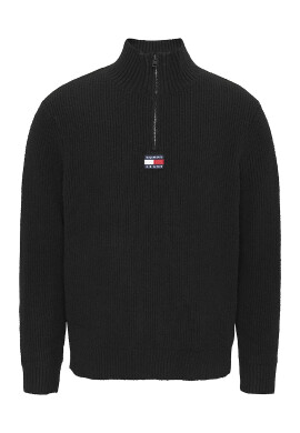 Tommy Jeans Пуловер с къс цип - Pepit.bg