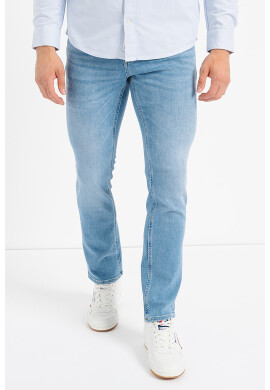 Tommy Jeans Слим дънки Scanton - Светлосин - Pepit.bg