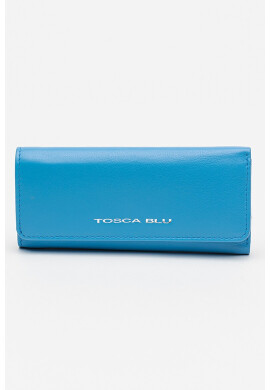 Tosca Blu Кожен портфейл Basic с лого - Pepit.bg