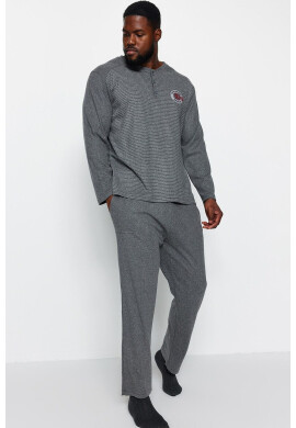 Trendyol Дълга пижама Plus Size - Pepit.bg