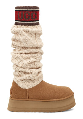 UGG Ботуши Classic Sweater Letter - Pepit.bg