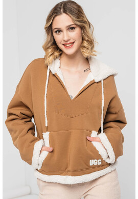 UGG Худи с еко пух Sharon - Pepit.bg