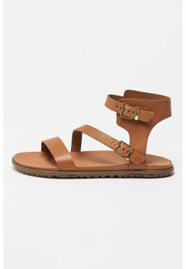 UGG Кожени сандали Solivan с каишки - Pepit.bg