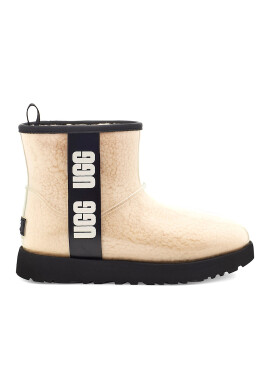 UGG Непромокаеми боти Classic Clear Mini - Черен/Крем - Pepit.bg