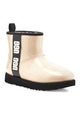UGG Непромокаеми боти Classic Clear Mini - Черен/Крем - Pepit.bg