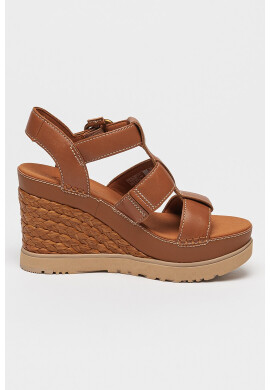 UGG Скосени кожени сандали Abbot - Pepit.bg