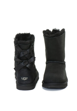 UGG Велурени боти Bailey Bow II - Pepit.bg