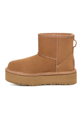 UGG Велурени боти Classic Mini - Pepit.bg