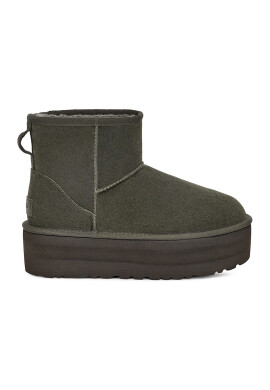 UGG Велурени боти Classic с равна платформа - Pepit.bg