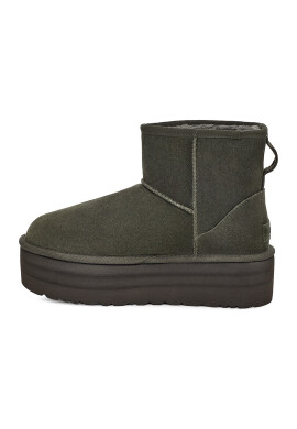 UGG Велурени боти Classic с равна платформа - Pepit.bg
