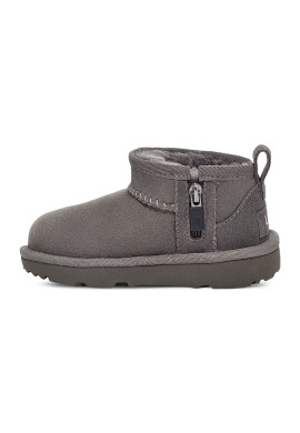 UGG Непромокаеми велурени боти Classic Ultra Mini - Pepit.bg