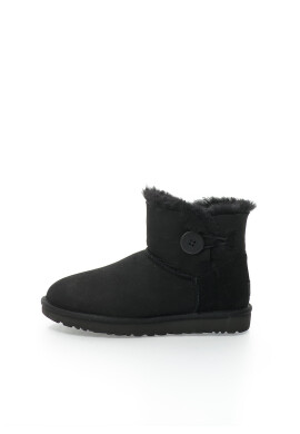 UGG Велурени боти Mini Bailey Button II - Pepit.bg