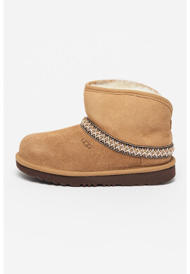 UGG Велурени боти Mini Crescent - Pepit.bg