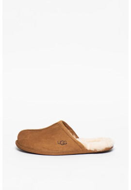 UGG Велурени пантофи Scuff с лого - Pepit.bg