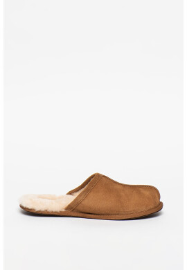 UGG Велурени пантофи Scuff с лого - Pepit.bg