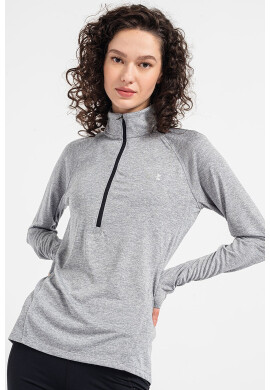 Under Armour Фитнес блуза Tech с къс цип - Pepit.bg