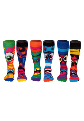 United OddSocks Дълги чорапи с шарка - 6 чифта - Pepit.bg