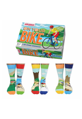 United OddSocks Дълги чорапи с шарка - 6 чифта - Pepit.bg