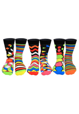 United OddSocks Дълги чорапи с шарка - 6 чифта - Pepit.bg