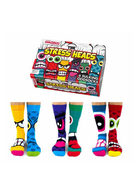 United OddSocks Дълги чорапи с шарка - 6 чифта - Pepit.bg