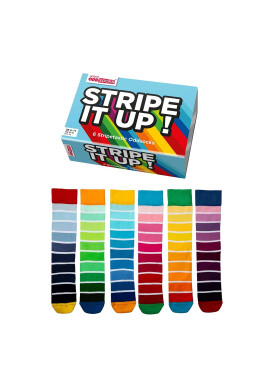 United OddSocks Дълги чорапи с шарка - 6 чифта - Pepit.bg