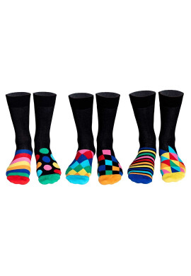 United OddSocks Дълги чорапи с шарка - 6 чифта - Pepit.bg
