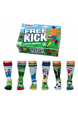 United OddSocks Дълги чорапи с шарка - 6 чифта - Pepit.bg