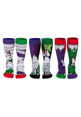 United OddSocks Дълги чорапи с шарка - 6 чифта - Pepit.bg