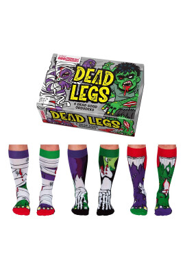 United OddSocks Дълги чорапи с шарка - 6 чифта - Pepit.bg