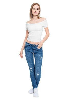 Urban Classics Къс рипсен топ - Pepit.bg
