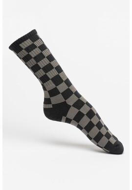 Vans Дълги чорапи с десен Checkerboard Crew II - Pepit.bg