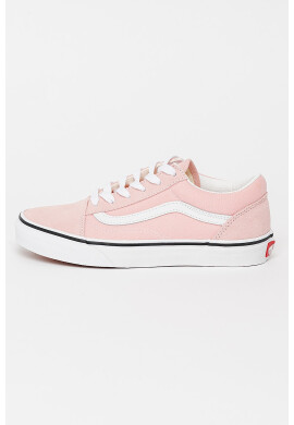Vans Кецове Old Skool с кожа - Розово - Pepit.bg