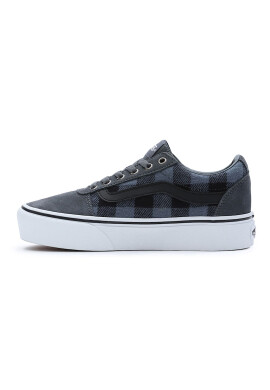 Vans Кецове Ward с платформа и велур - Pepit.bg