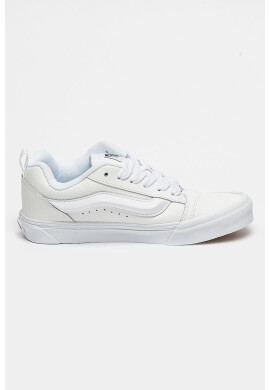 Vans Кожени кецове Knu Skool - Бял - Pepit.bg