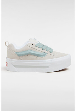 Vans Велурени спортни обувки Knu Stack - Светло сив/Прашно синьо/Бял - Pepit.bg
