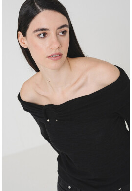 Vero Moda Блуза Esther с деколте тип лодка - Pepit.bg