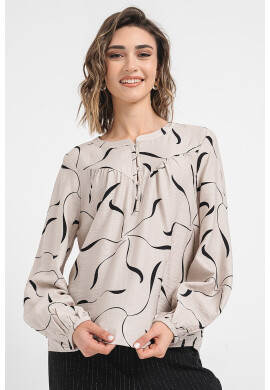 Vero Moda Блуза Jessi с принт - Pepit.bg