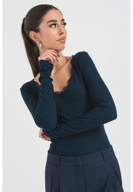 Vero Moda Блуза Mily с дантела - Pepit.bg