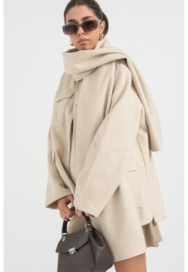 Vero Moda Яке с шал - Pepit.bg
