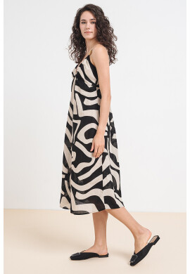 Vero Moda Рокля Magnete с лен - Pepit.bg