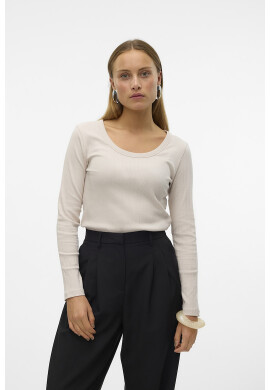 Vero Moda Слим блуза с модал - Pepit.bg