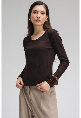 Vero Moda Слим блуза с модал - Pepit.bg