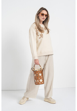 Vero Moda Суитшърт с бродерии - Pepit.bg