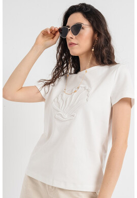 Vero Moda Тениска с релеф - Pepit.bg