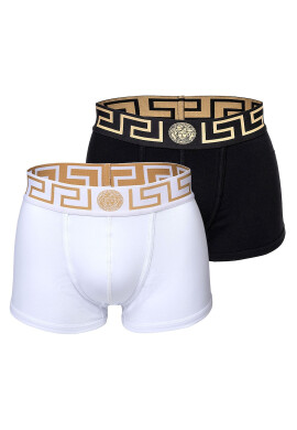 Versace Боксерки Topeka - 2 чифта - Бял/Златист/Черен - Pepit.bg