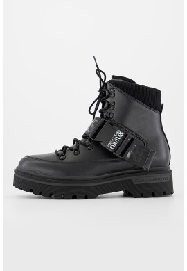 Versace Jeans Couture Боти с кожени панели - Pepit.bg