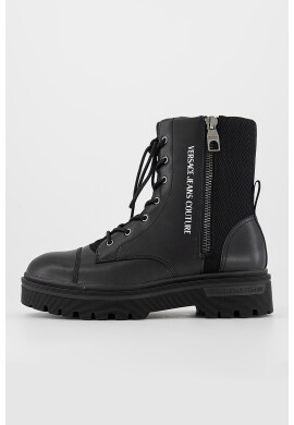 Versace Jeans Couture Боти с текстилен панел - Pepit.bg